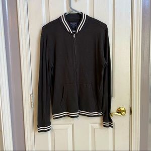 Men’s Abercrombie & Fitch Gray Medium Zip Up Jacket